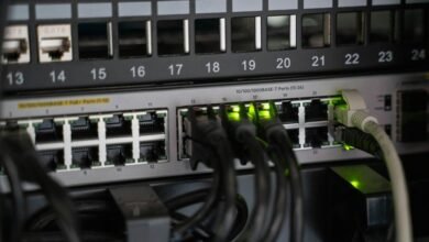 modern digital network hub